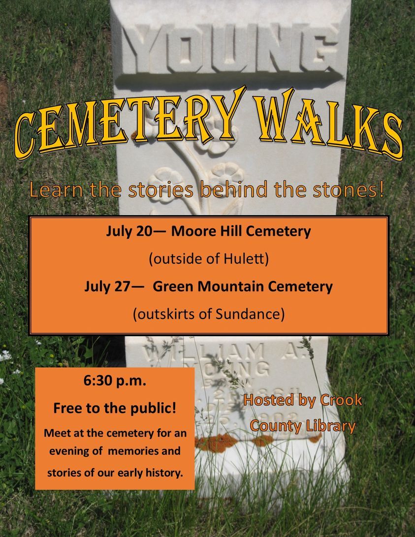 Hulett Cemetery Walk